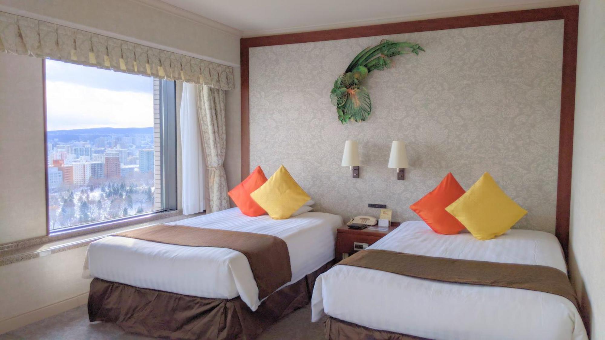 Premier Hotel Nakajima Park Sapporo Eksteriør billede A room at the hotel